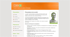 Desktop Screenshot of coexsi.fr